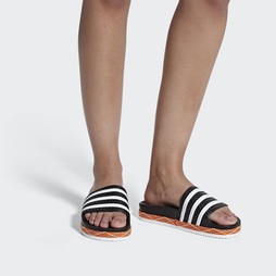 Adidas Adilette New Bold Sandals Női Utcai Cipő - Fekete [D94405]